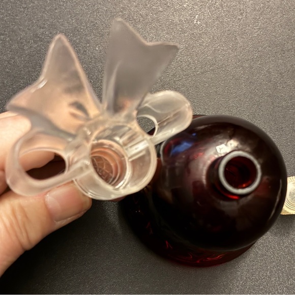 Vintage Avon Bell Crystal Song Perfume Bottle 1975 - Picture 4 of 5